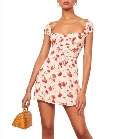 Reformation Jess Jubilee Dress 2 XS - Picture 4 of 8